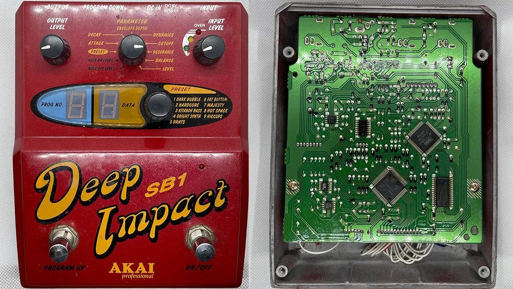 SB1 Deep Impact Guitar Pedal By Akai