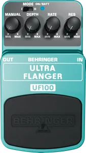 UF100 Ultra Flanger Guitar Pedal By Behringer
