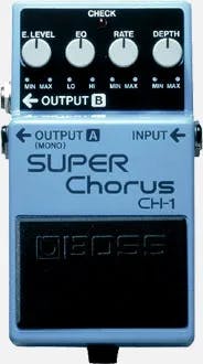 CH-1 Super Chorus Guitar Pedal By BOSS