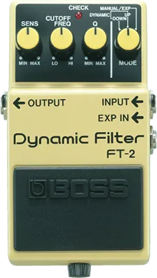 FT-2 Dynamic Filter Guitar Pedal By BOSS