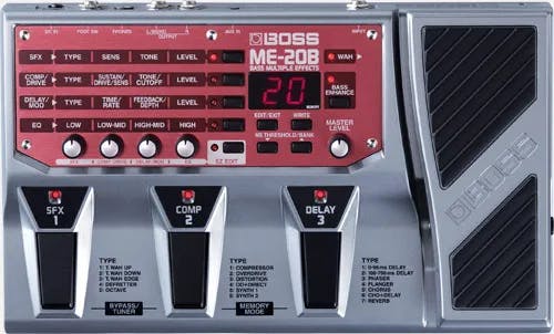 ME-20B Bass Multiple Effects Guitar Pedal By BOSS