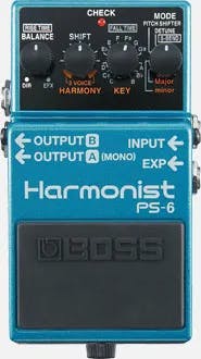 PS-6 Harmonist Guitar Pedal By BOSS