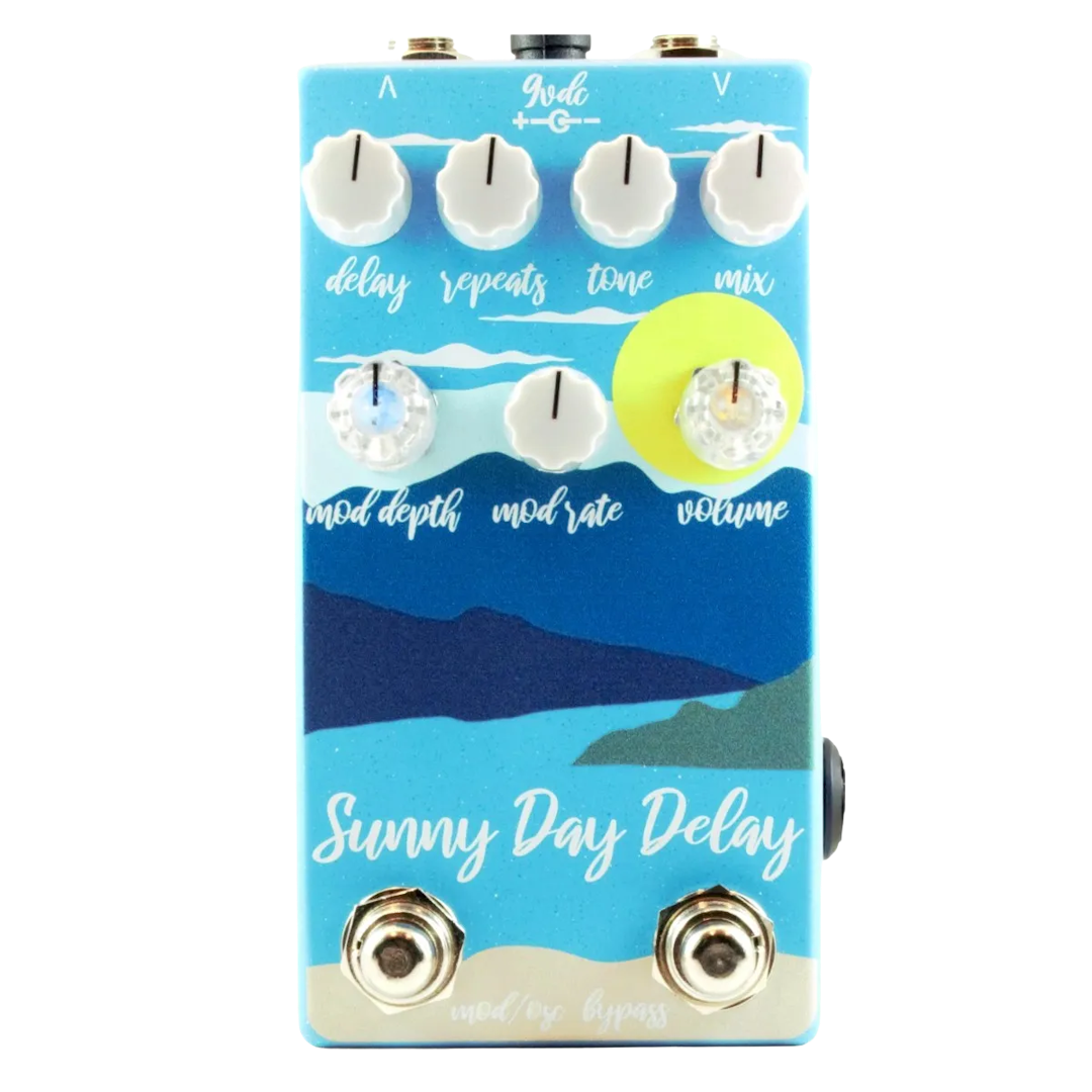 Sunny Day Delay Guitar Pedal By Dr. Scientist