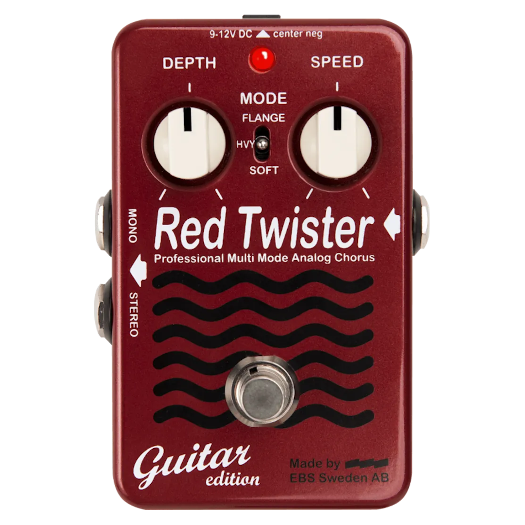 Red Twister Guitar Pedal By EBS