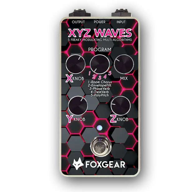 XYZ Waves Guitar Pedal By Foxgear