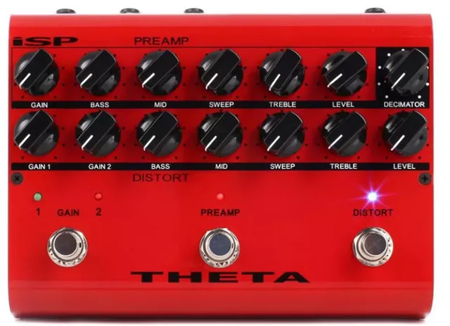 Theta Preamp Pedal Guitar Pedal By ISP Technologies