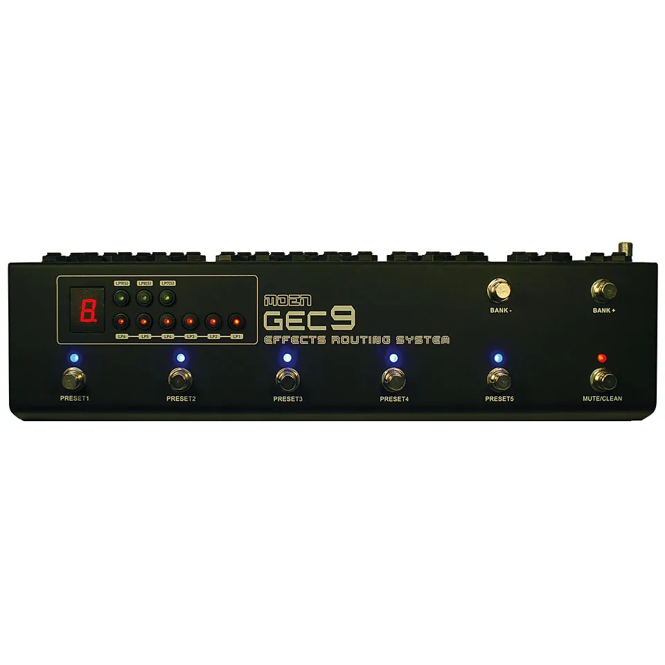 GEC9 Guitar Pedal By Moen