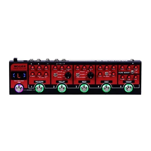 Red Truck Guitar Pedal By MOOER