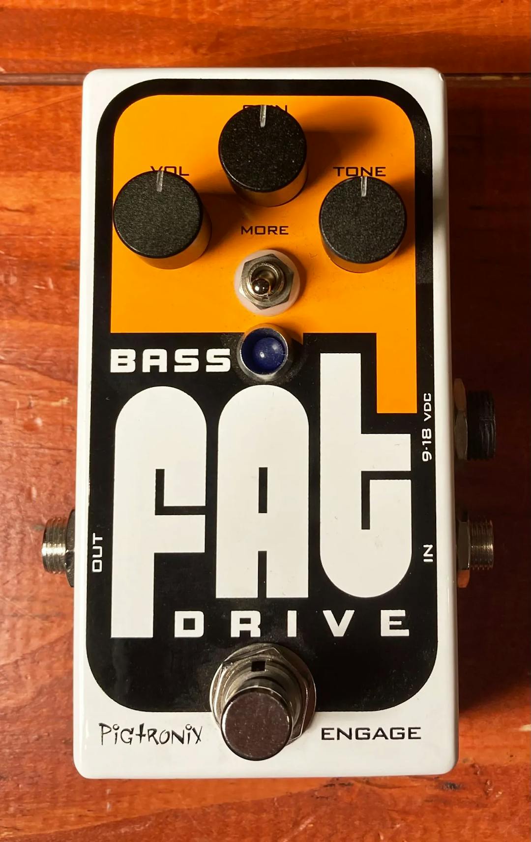 Bass Fat Drive Guitar Pedal By Pigtronix