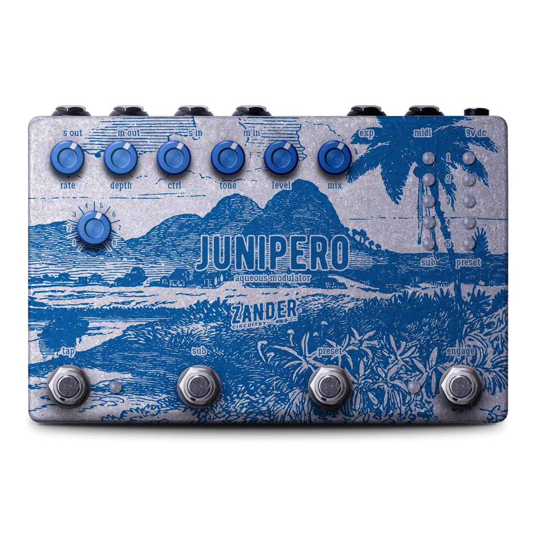 Junipero Guitar Pedal By Zander Circuitry