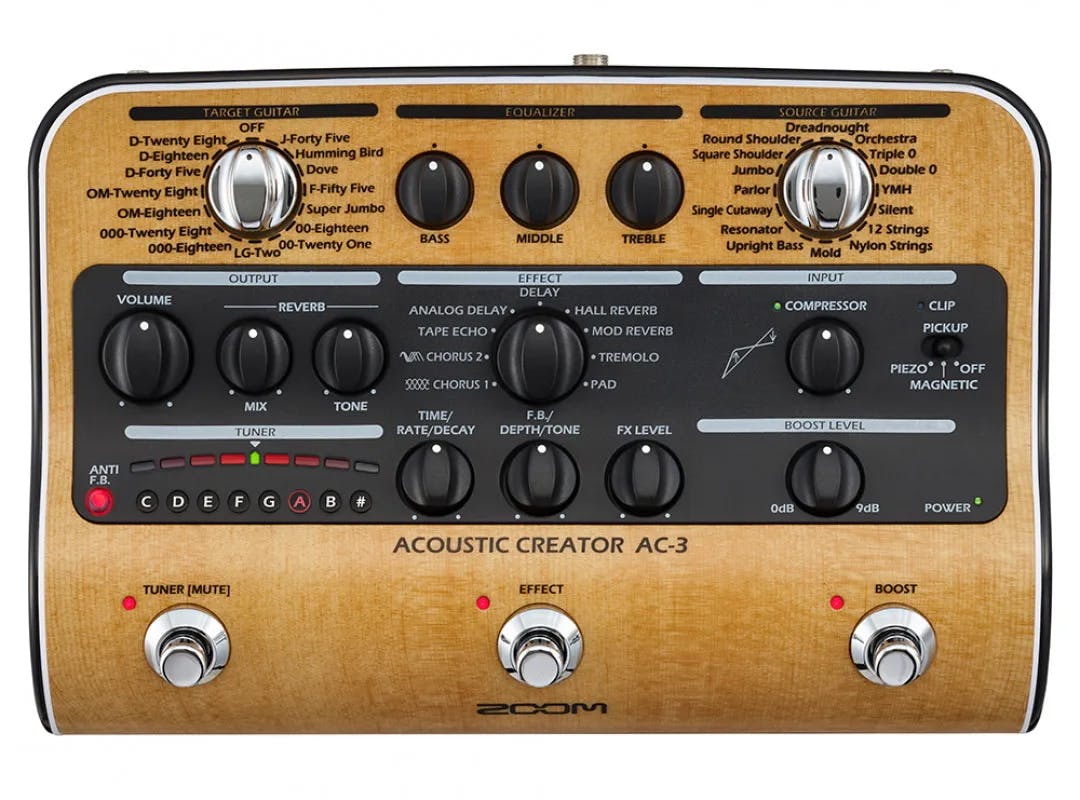 AC-3 Guitar Pedal By Zoom