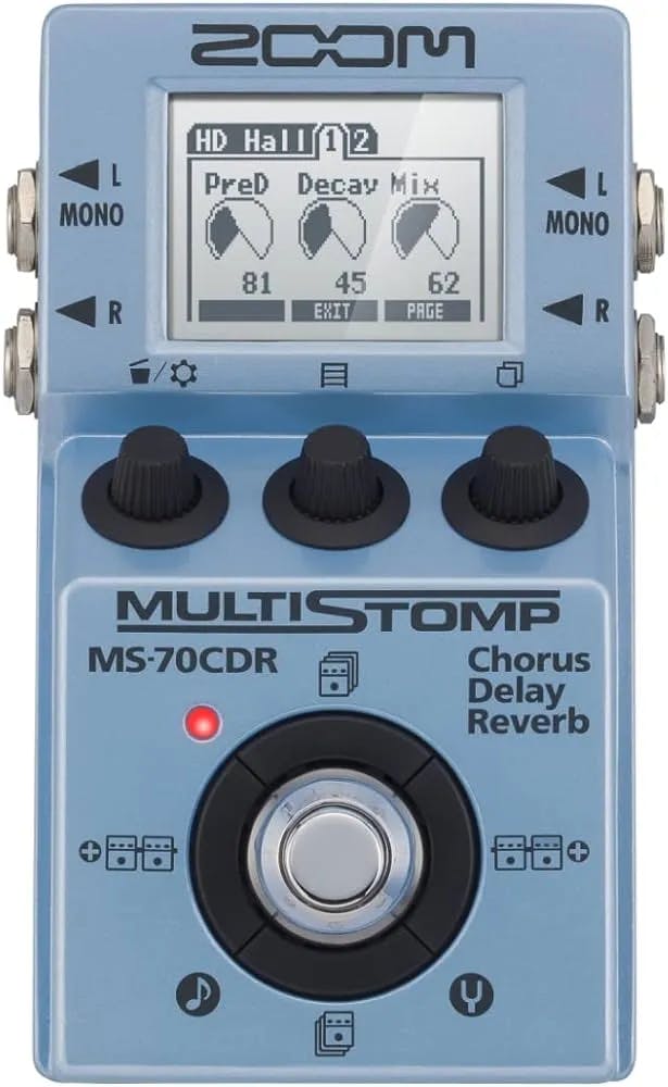 MS-70CDR Guitar Pedal By Zoom