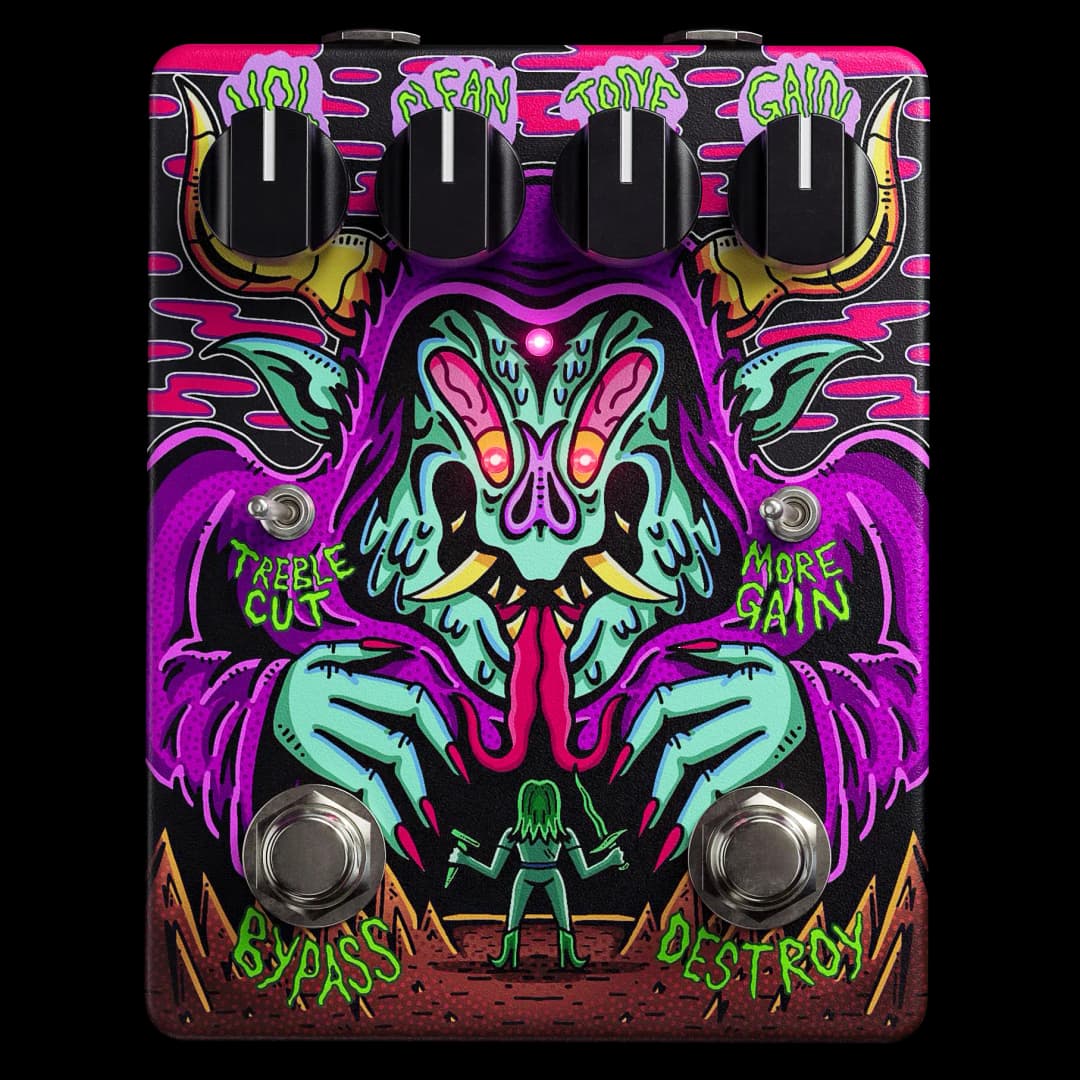 Hellmouth Guitar Pedal By Abominable Electronics