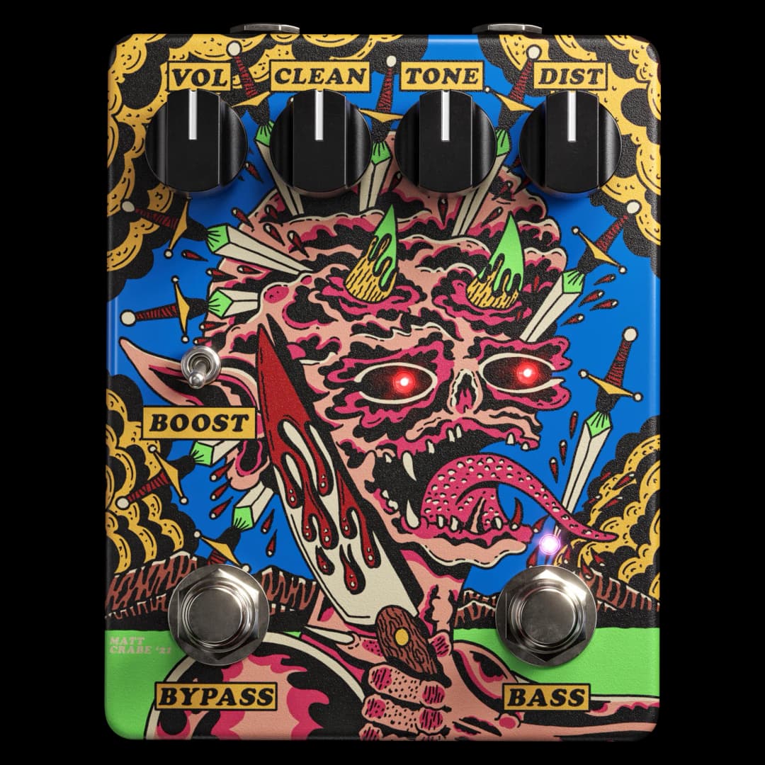 Oppressive Cult Destroyer Guitar Pedal By Abominable Electronics