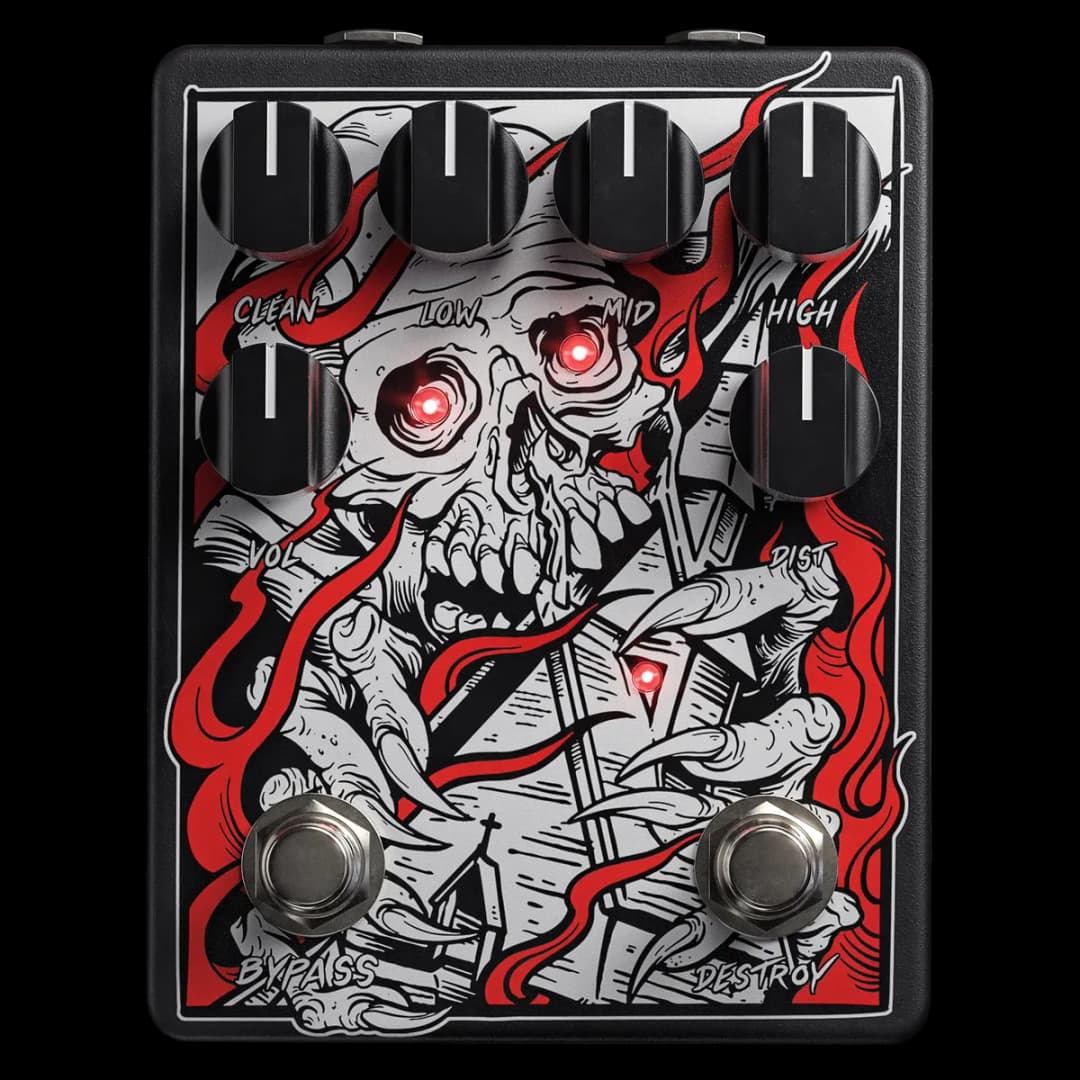 Throne Torcher Guitar Pedal By Abominable Electronics