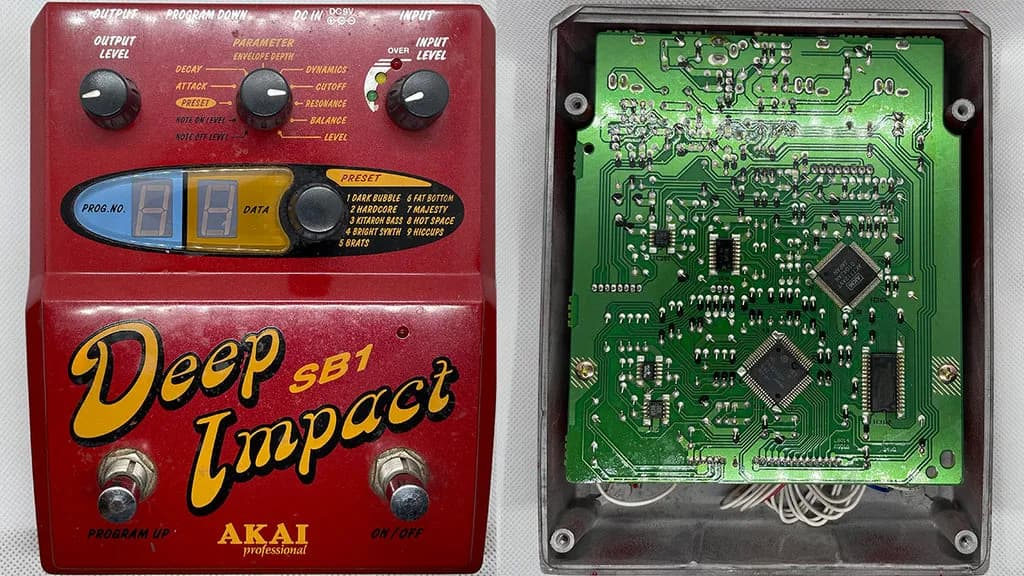 Deep Impact Guitar Pedal By Akai