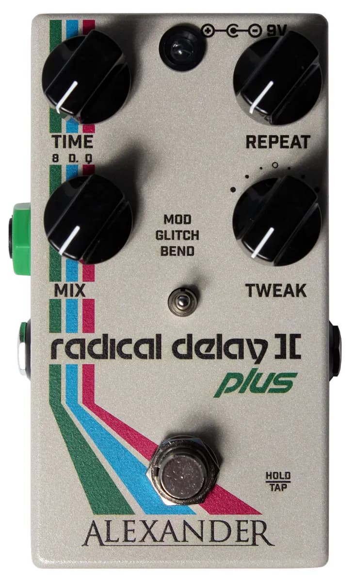 Radical Delay II+ Guitar Pedal By Alexander Pedals