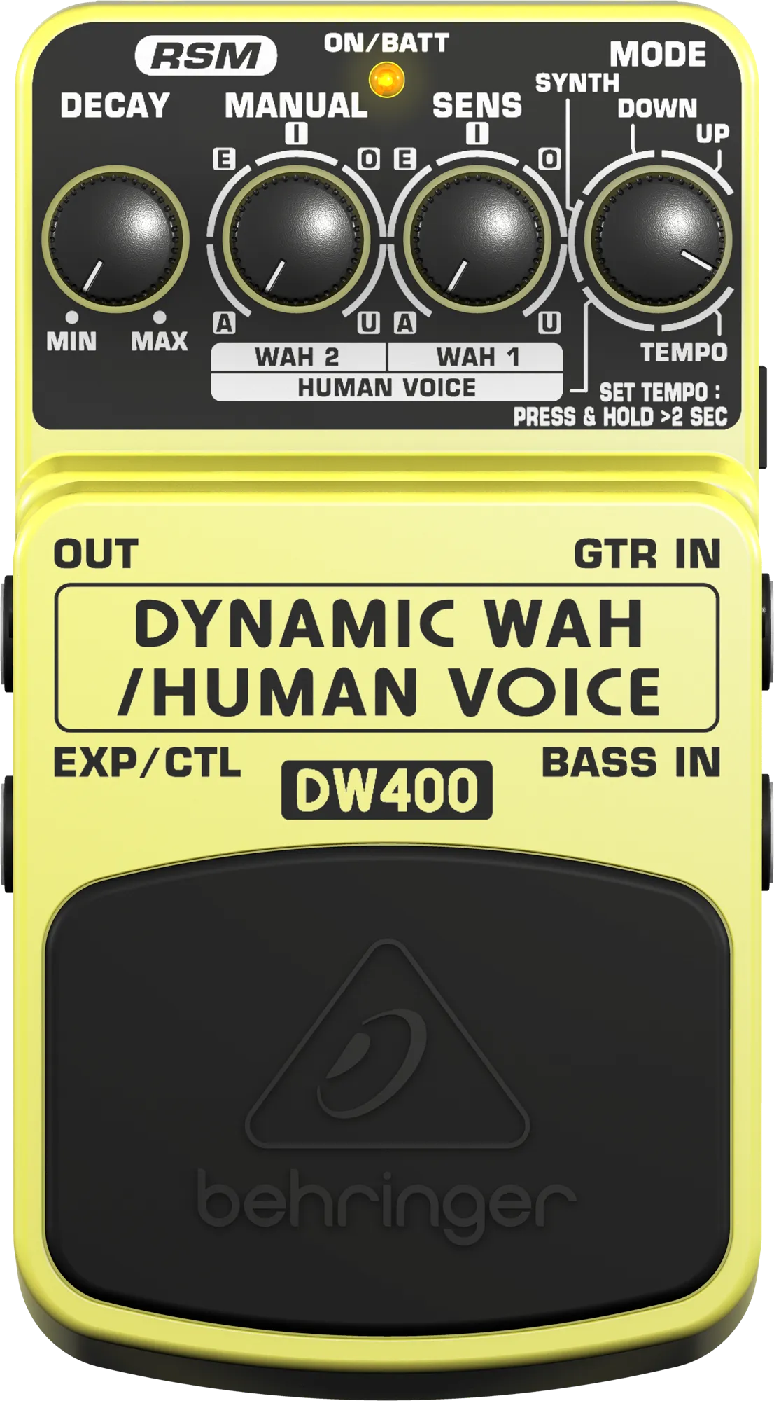 DW400 Dynamic Wah Guitar Pedal By Behringer
