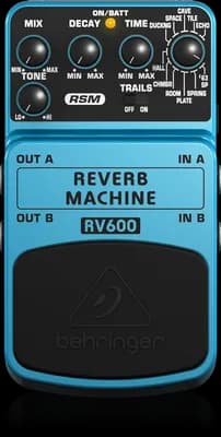 RV600 Reverb Machine Guitar Pedal By Behringer