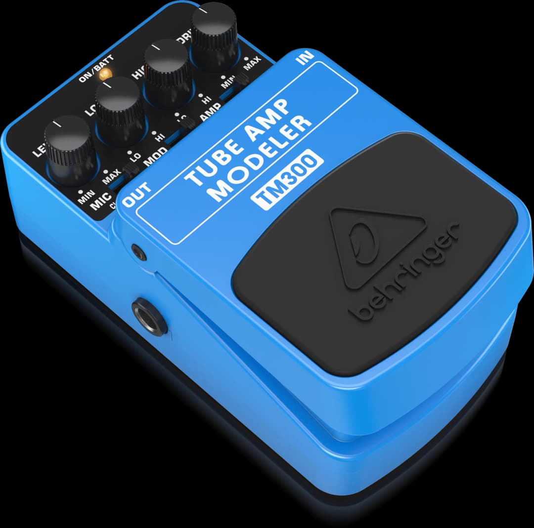 TM300 Tube Amp Modeler Guitar Pedal By Behringer