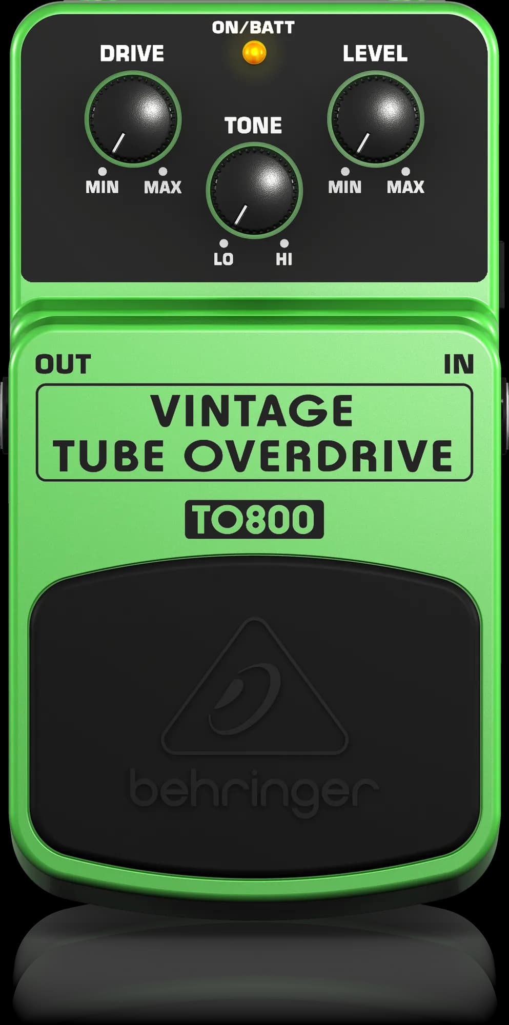 TO800 Vintage Tube Overdrive Guitar Pedal By Behringer