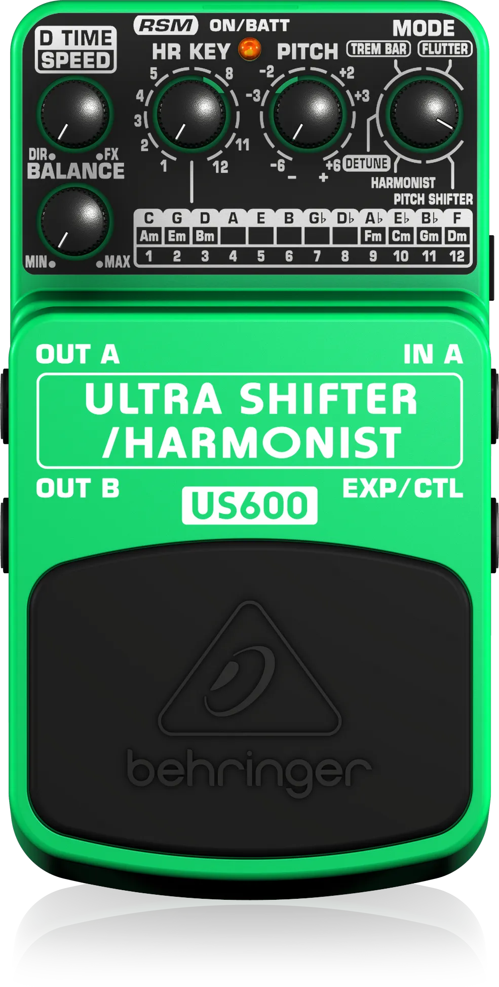 US600 Ultra Shifter/Harmonist Guitar Pedal By Behringer