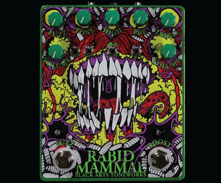Rabid Mammal Guitar Pedal By Black Arts Toneworks