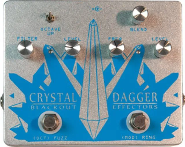 Crystal Dagger Guitar Pedal By Blackout Effectors