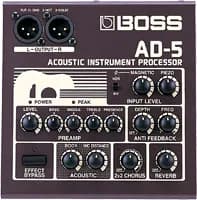 AD-5 Acoustic Instrument Processor Guitar Pedal By BOSS