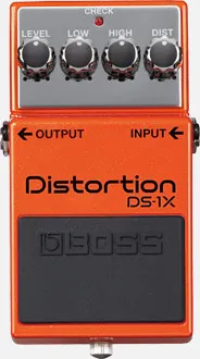 DS-1X Distortion Guitar Pedal By BOSS