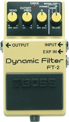 FT-2 Dynamic Filter Guitar Pedal By BOSS