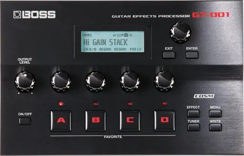 GT-001 Guitar Effects Processor Guitar Pedal By BOSS