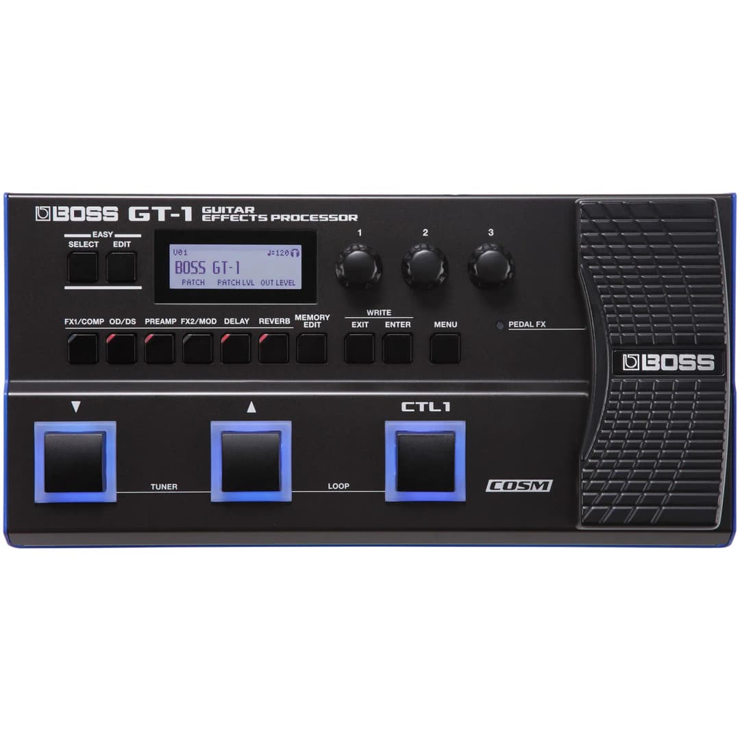 GT-1 Guitar Effects Processor Guitar Pedal By BOSS