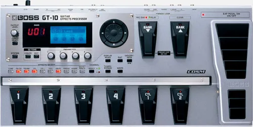 GT-10 Guitar Effects Processor Guitar Pedal By BOSS