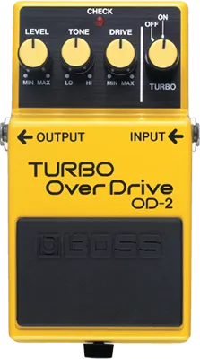 OD-2 Turbo OverDrive Guitar Pedal By BOSS
