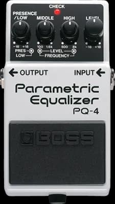 PQ-4 Parametric Equalizer Guitar Pedal By BOSS