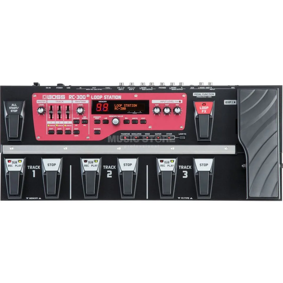 RC-300 Loop Station Guitar Pedal By BOSS