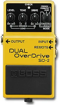 SD-2 Dual OverDrive Guitar Pedal By BOSS