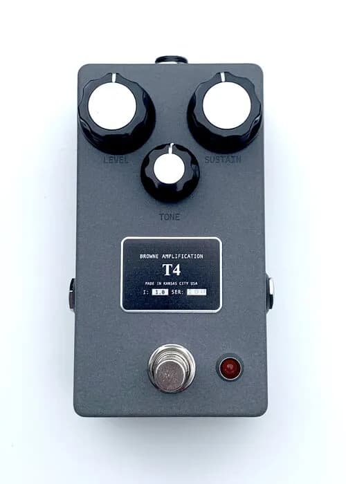 T4 Fuzz Guitar Pedal By Browne Amplification