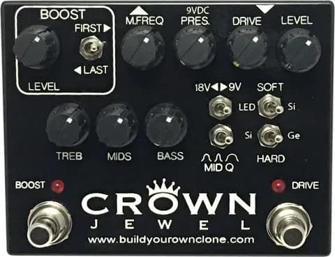 Crown Jewel Guitar Pedal By BYOC