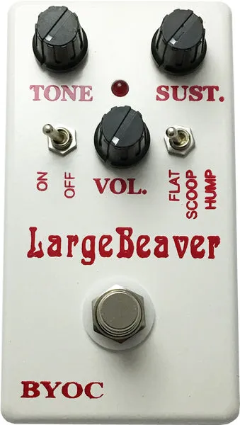 Large Beaver Guitar Pedal By BYOC