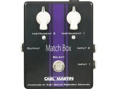 Match Box Line Selector Guitar Pedal By Carl Martin