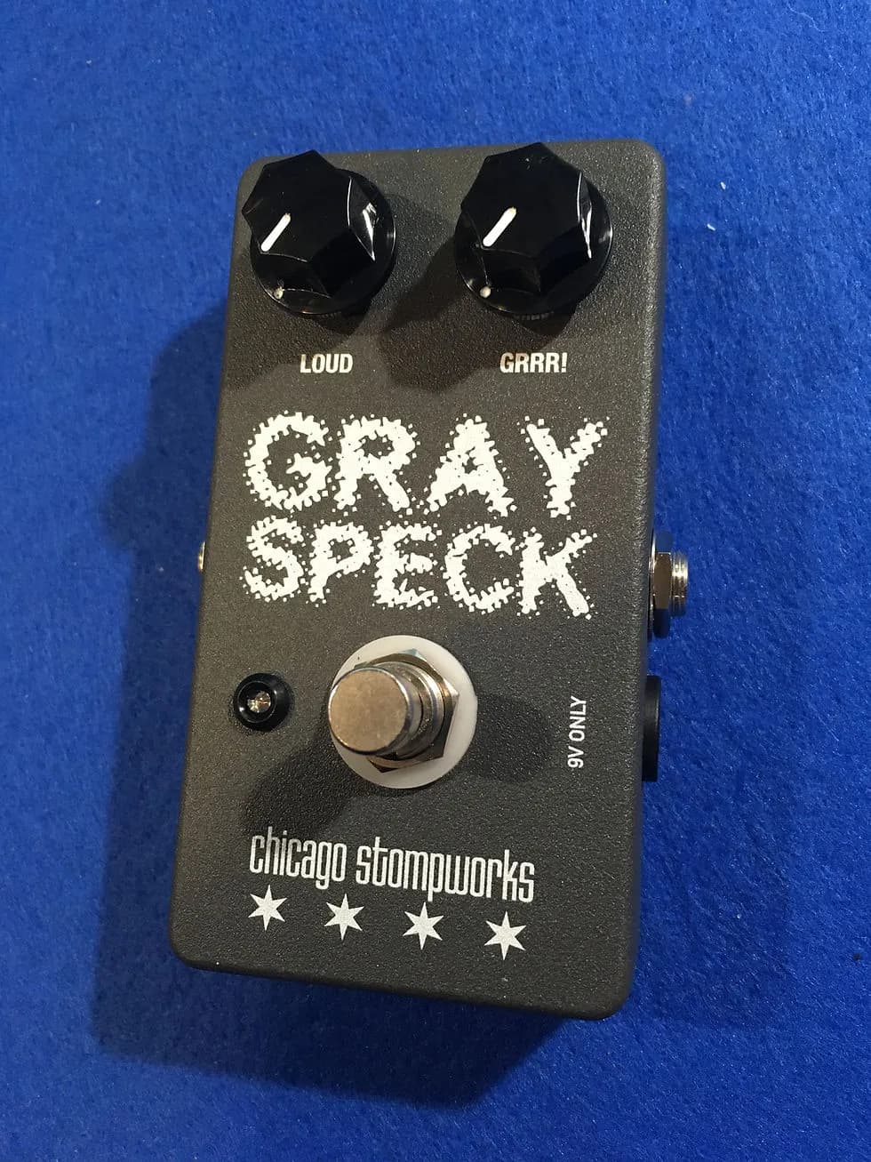 Gray Speck Guitar Pedal By Chicago Stompworks