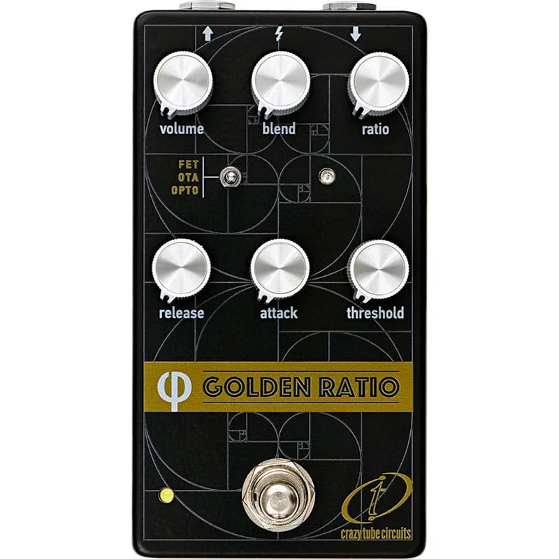 Golden Ratio Phi Guitar Pedal By Crazy Tube Circuits