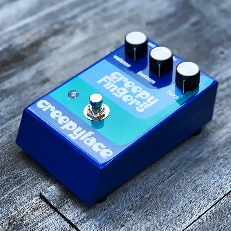 CreepyFace Guitar Pedal By Creepy Fingers