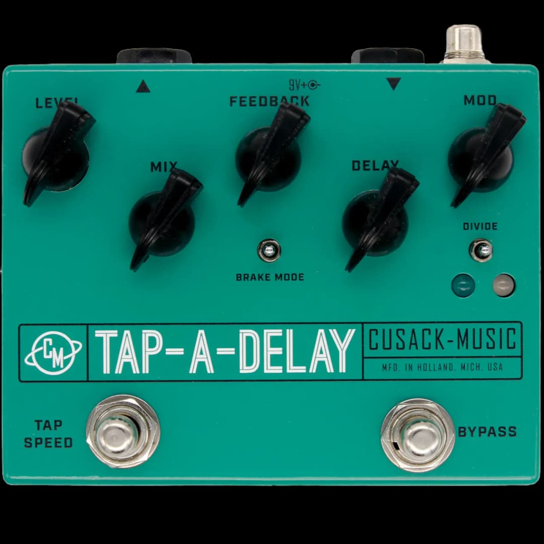 Tap-A-Delay Guitar Pedal By Cusack Music