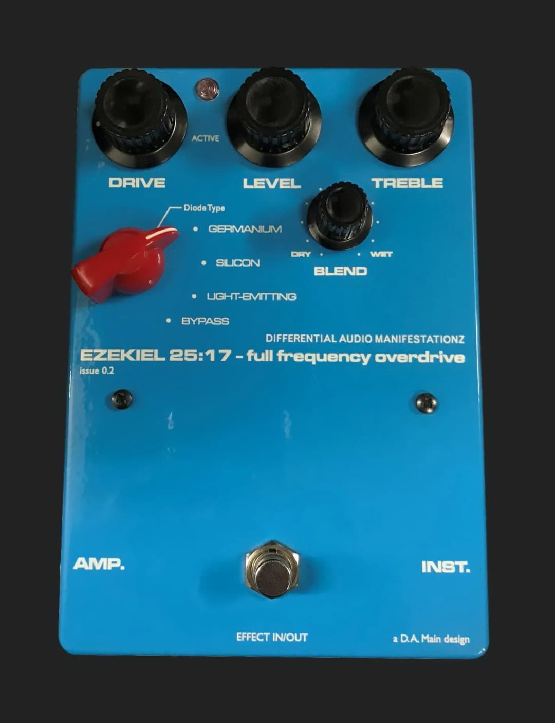 Ezekiel 25:17 Guitar Pedal By D*A*M