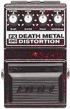 Death Metal Distortion Guitar Pedal By DOD