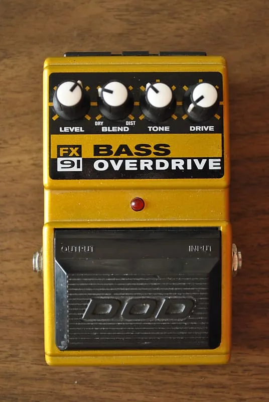 FX91 Bass Overdrive Guitar Pedal By DOD