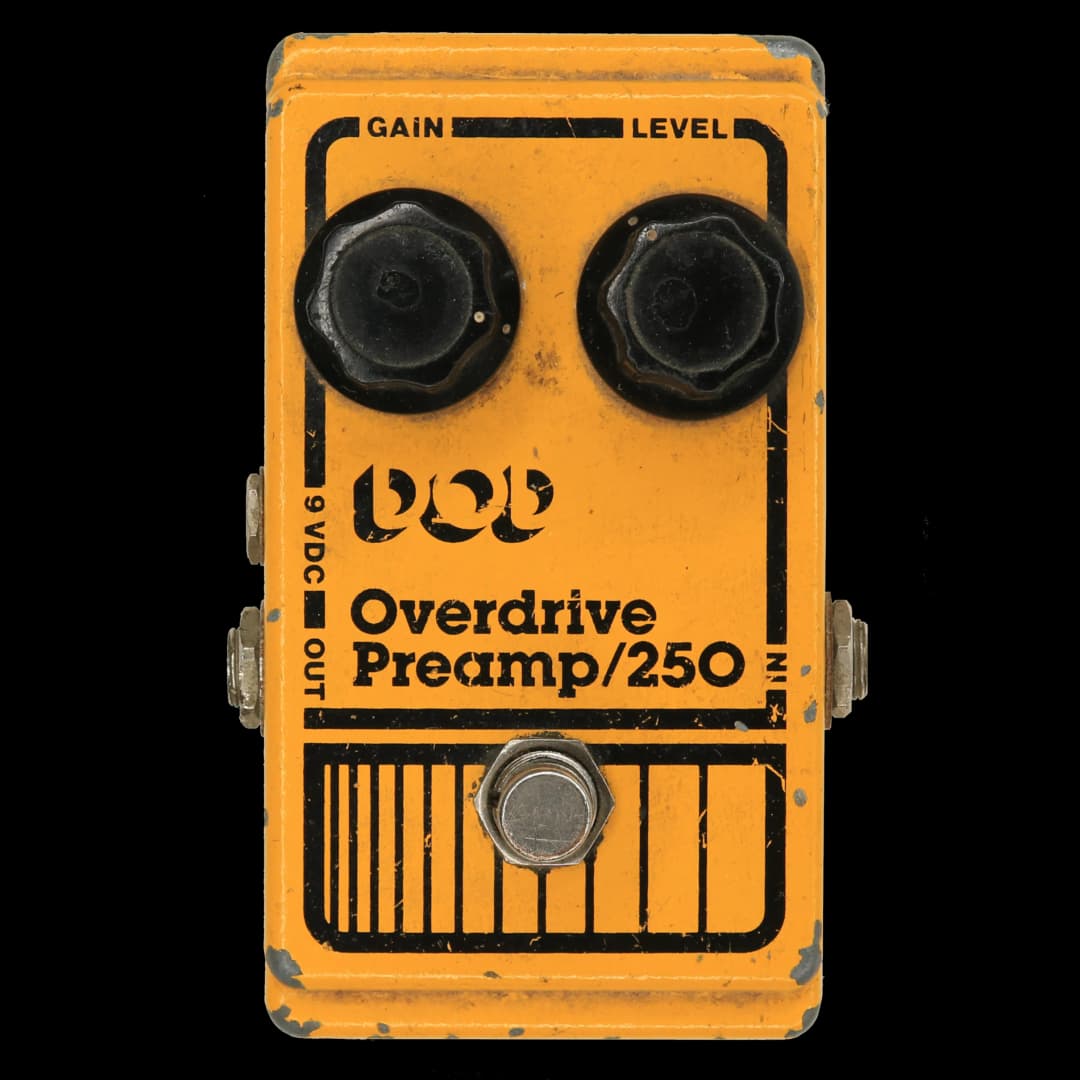 Overdrive Preamp/250 Guitar Pedal By DOD